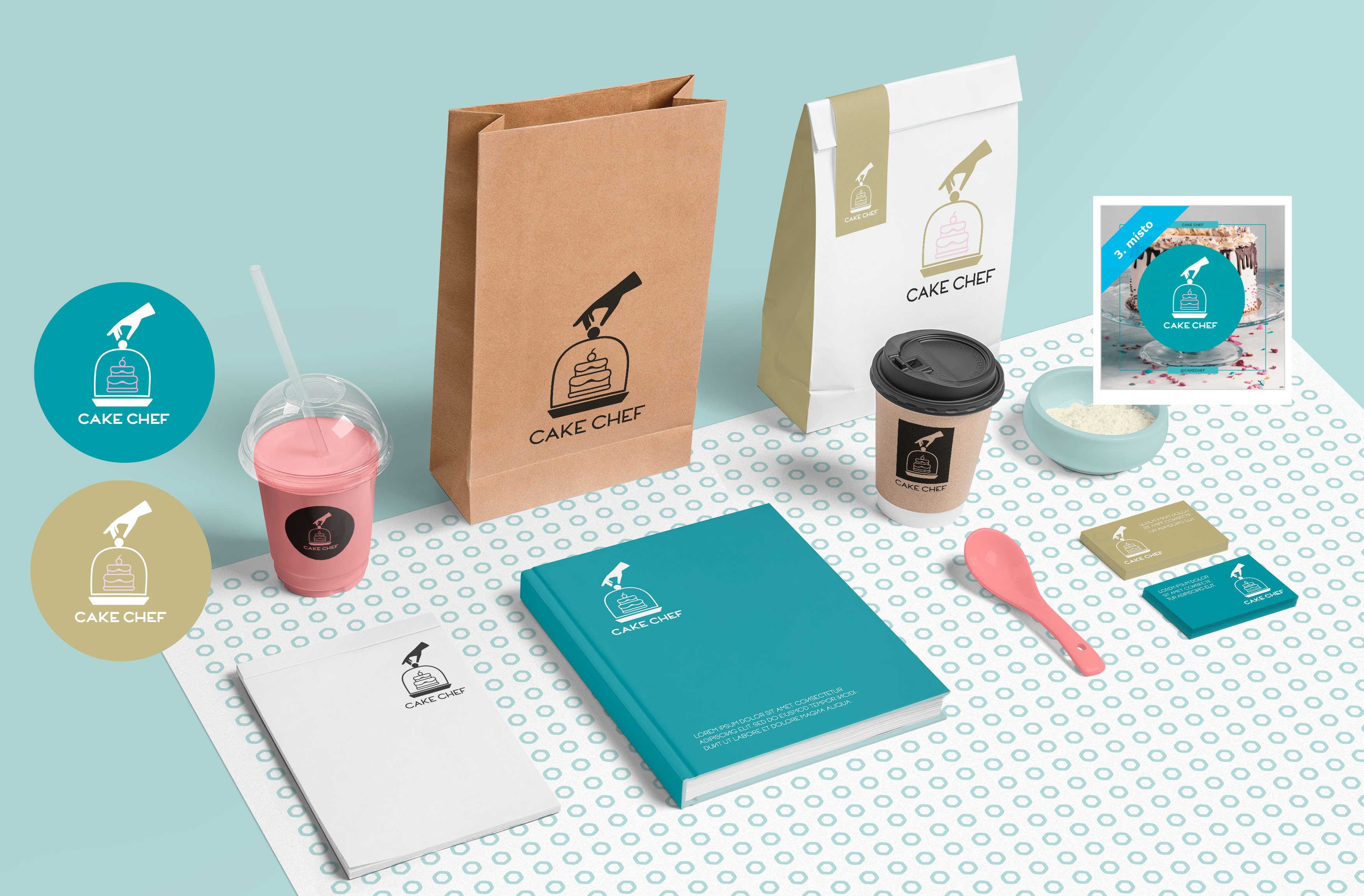 Cake Chef Mockup