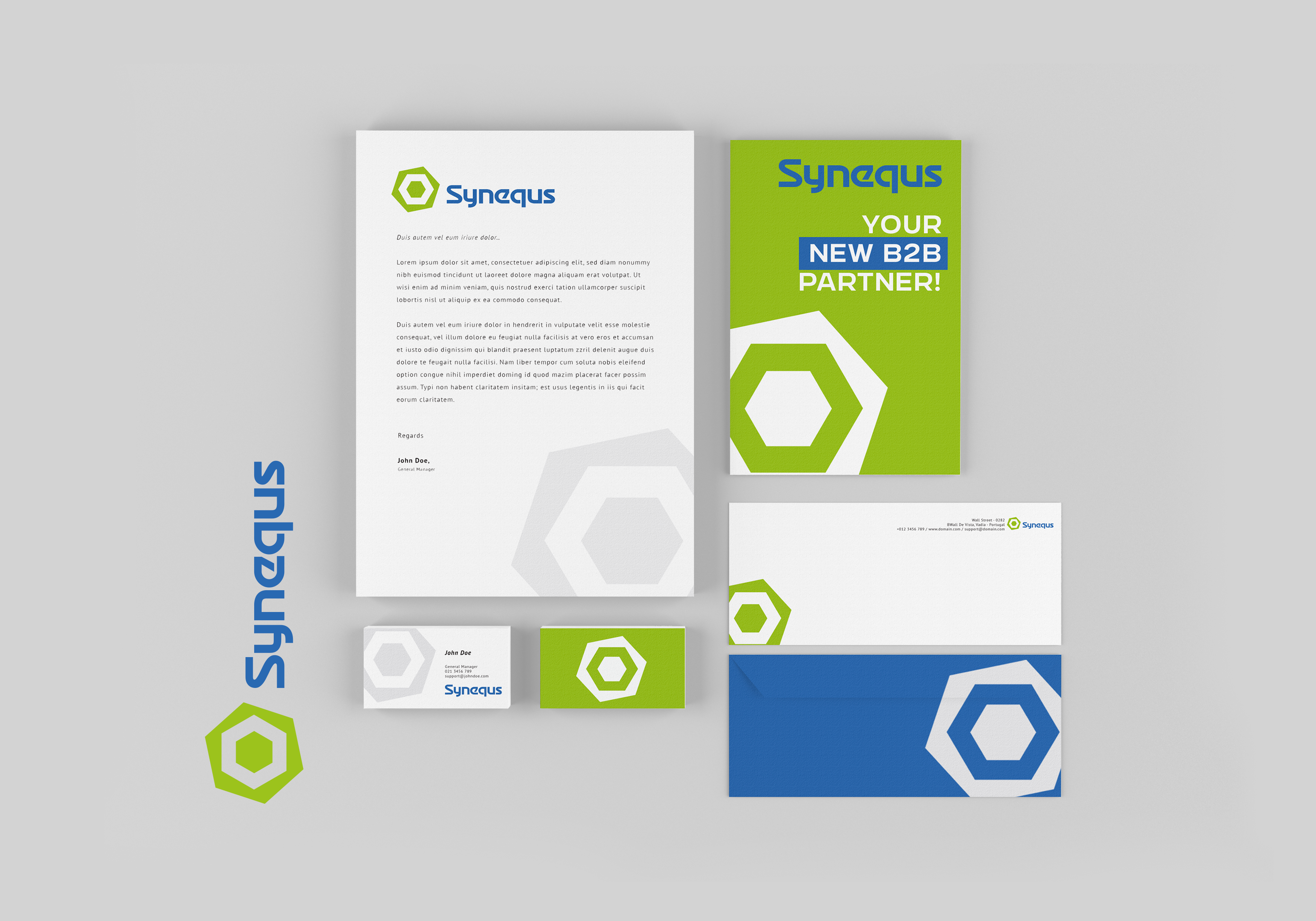 Synequs mockup
