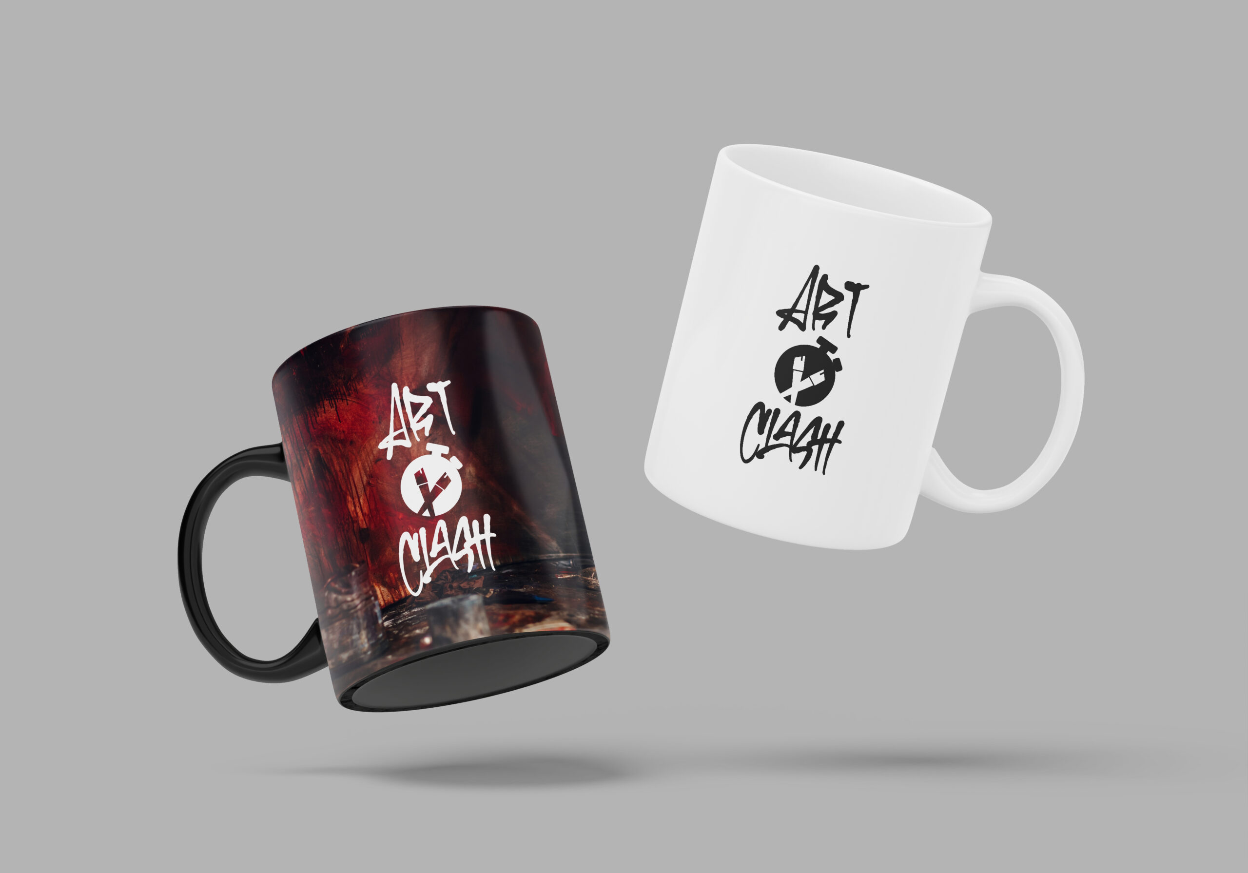 ARTCLASH - Koncept tvorba loga - Monika Visuals